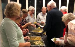 Gezamenlijke maaltijd Gereformeerde Kerk Nijeveen